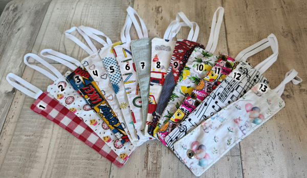 Porte Veste Main-Libre en Tissu - Motifs
