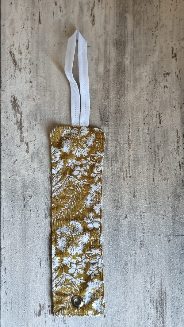 Porte Veste Main-Libre en Tissu - Floral