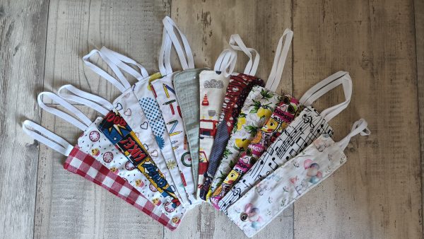Porte Veste Main-Libre en Tissu - Motifs