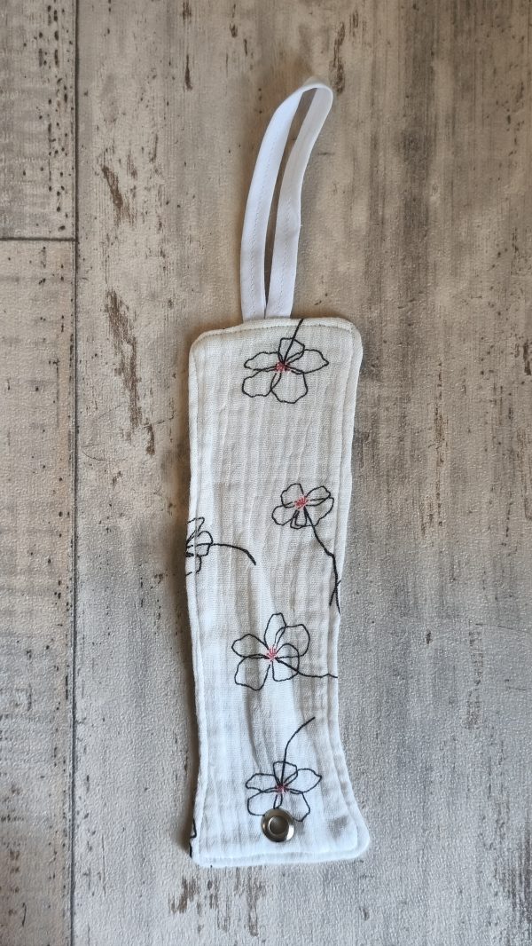 Porte Veste Main-Libre en Tissu - Floral