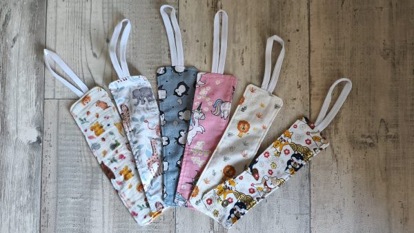 Porte Veste Main-Libre en Tissu - Animaux