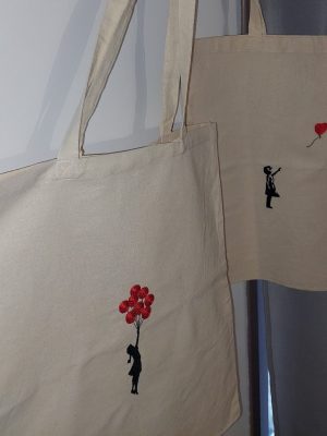 Tote Bag Brodé - Banksy