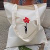 Tote Bag Brodé - Banksy