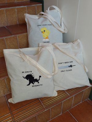Tote Bag Brodé - Final Fantasy