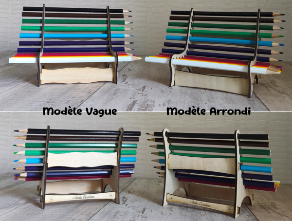 Banc crayon couleur Azelia (3) Banc des Crayons de Couleur