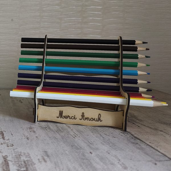 Banc crayon couleur Azelia (4) Banc des Crayons de Couleur