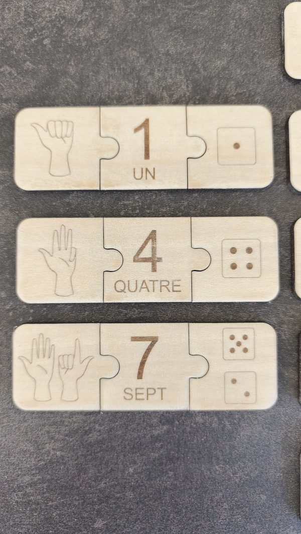 Puzzle d'Apprentissage des Chiffres - 0 à 10