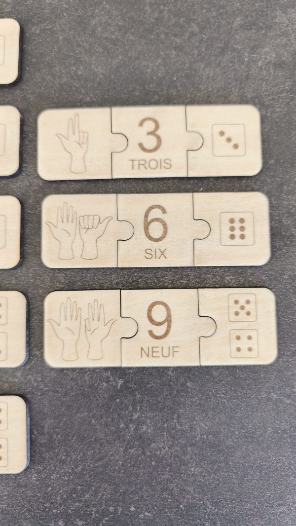 Puzzle d'Apprentissage des Chiffres - 0 à 10