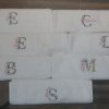 Serviette brodée avec prénom