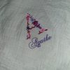 Broderie sur lange