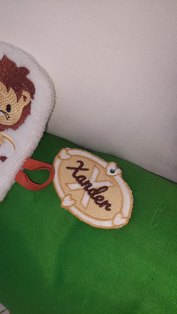 Cadeau de baptême pour Xander