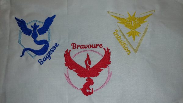 Broderie Pokémon