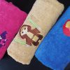Personnalisation grandes serviettes