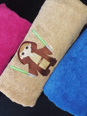 Personnalisation grandes serviettes
