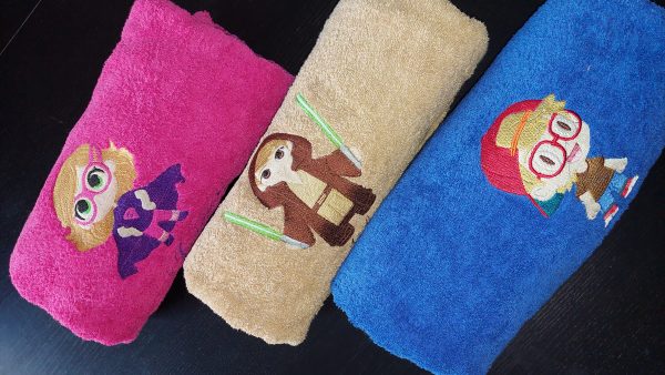 Personnalisation grandes serviettes