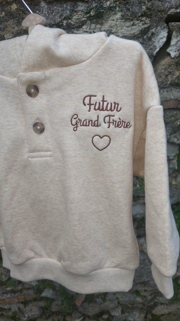 Broderie vêtement enfant