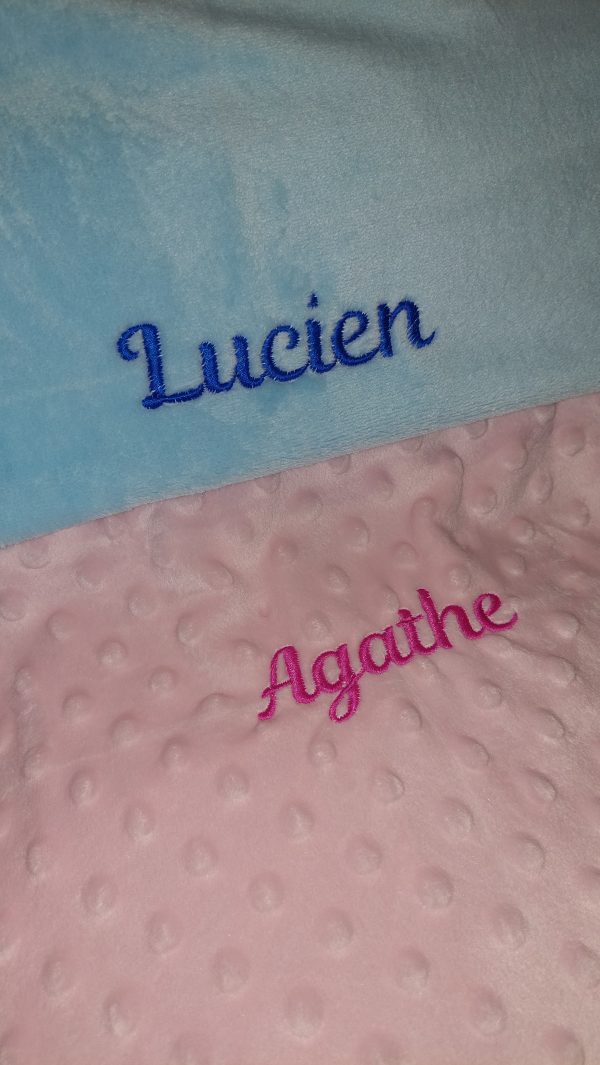 Broderie prénom sur vos supports