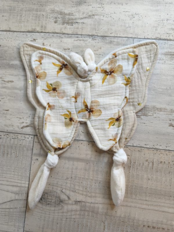 Doudou papillon