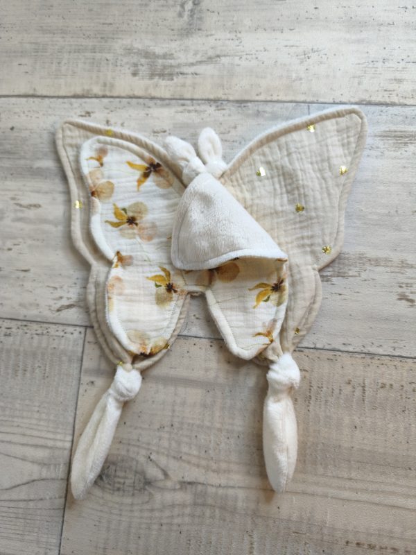 Doudou papillon
