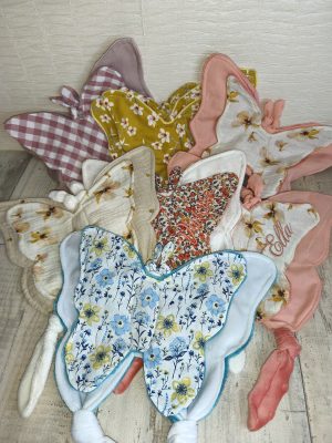 Doudou papillon