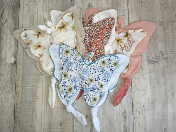 Doudou papillon