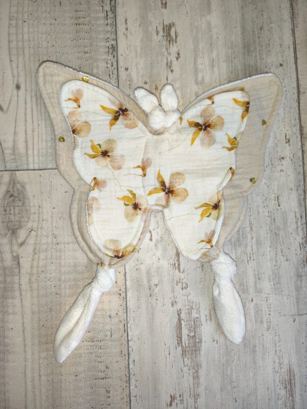 Doudou papillon
