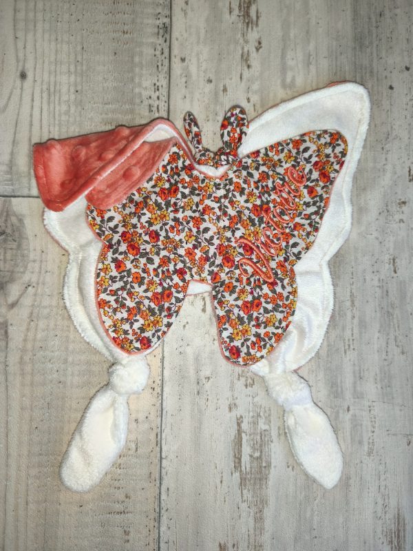 Doudou papillon