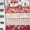 Tissus Azelia Creations (1) Tissus teintes rouge