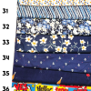 Tissus teintes bleu partie 2