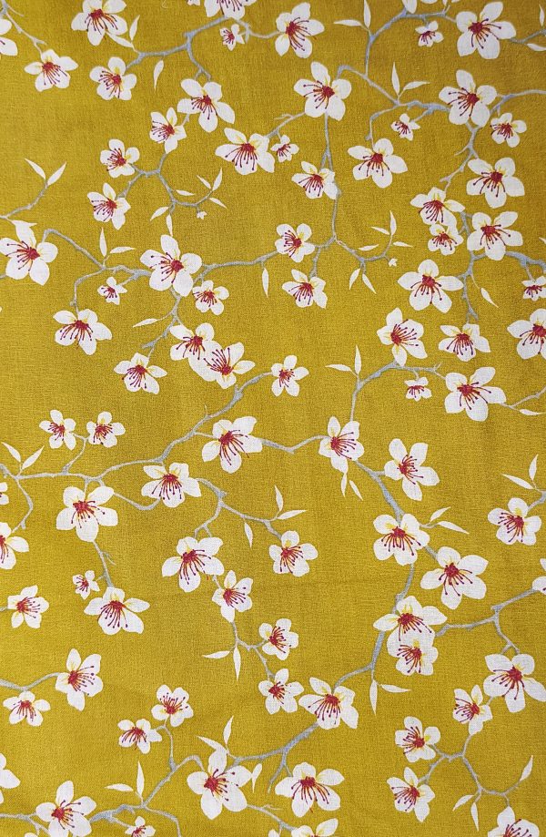 Tissus teintes jaune