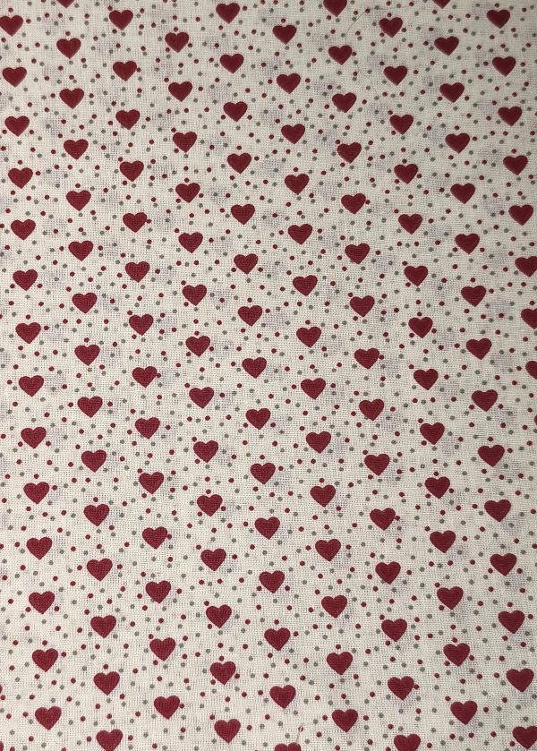 Tissus Azelia Creations (3) Tissus teintes rouge
