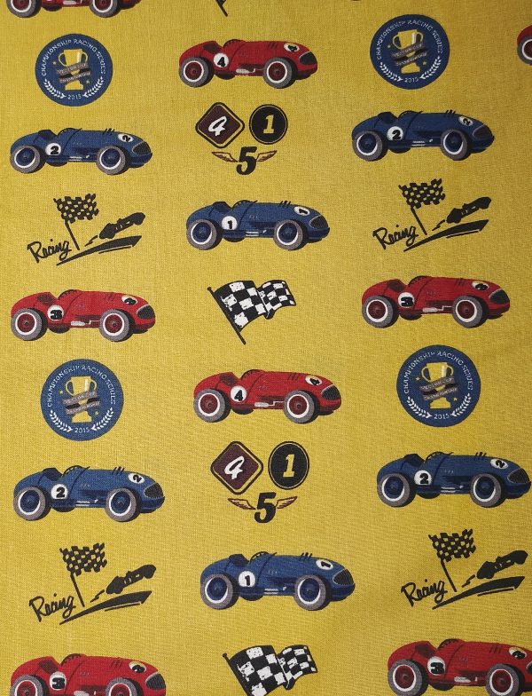 Tissus teintes jaune