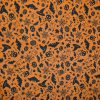 Tissus teintes orange