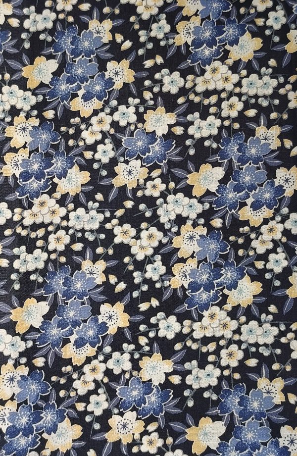 Tissus teintes bleu partie 2