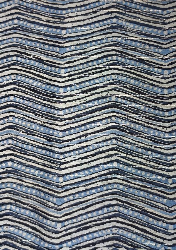 Tissus teintes bleu partie 2