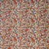 Tissus teintes orange