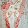 choix tissus papillon Doudou papillon sur mesure